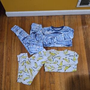 GAP Boys' Organic Brushed Cotton PJ Set Bundle